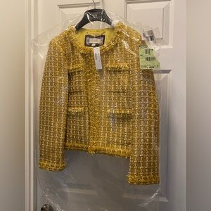 J.Crew collection lady jacket in metallic tweed!